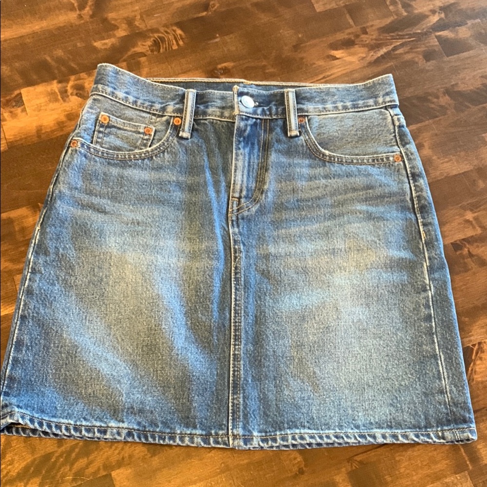 LEVIS premium Denim Blue Mini Skirt